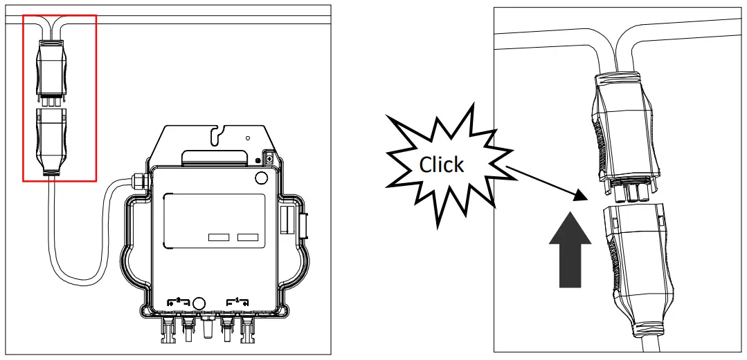 Connecting instruction
