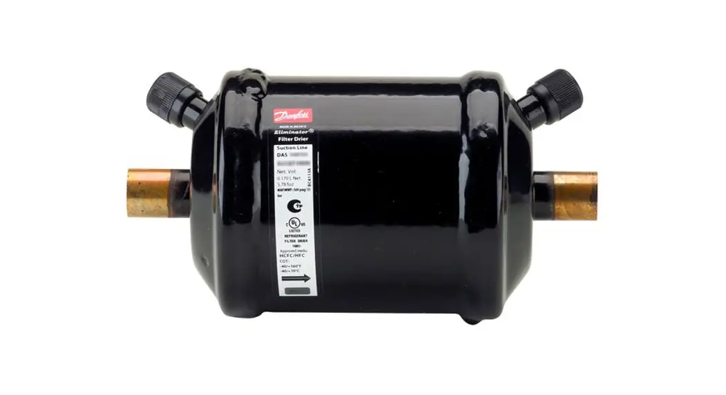 Danfoss Das164vv Eliminator Hermetic Burn-out Filter Drier Installation Guide Danfoss Das164vv Eliminator Hermetic Burn-out Filter Drier Installation Guide