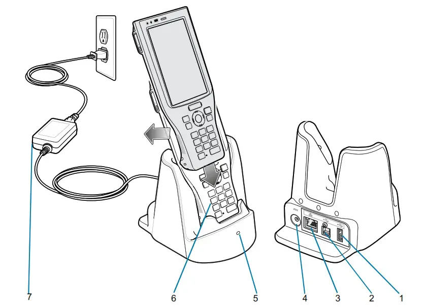 ZEBRA RZ H271 Mobile Computer - Charging Temperature 2