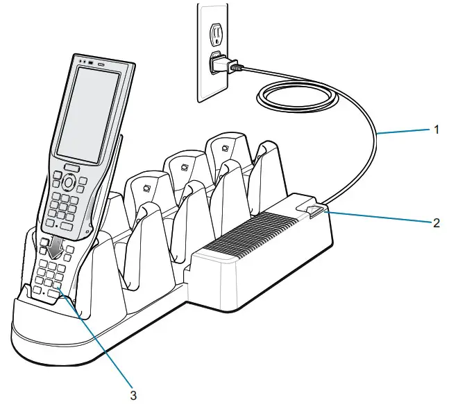 ZEBRA RZ H271 Mobile Computer - Charging Temperature 3