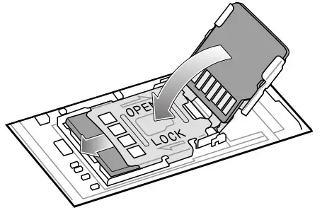 ZEBRA RZ H271 Mobile Computer - Installing a microSD Card 6