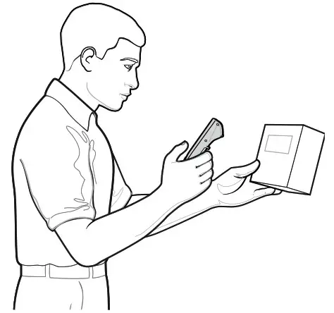 ZEBRA RZ H271 Mobile Computer - Scanning 1