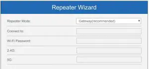 FIG 7 Mode selection