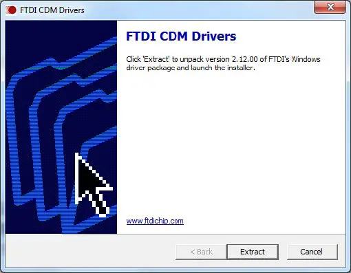 FIG 15 Start to Unpack Cable Driver
