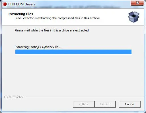 FIG 16 Unpacking Cable Driver