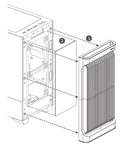 G SKILL LT1 mATX Case - Filter