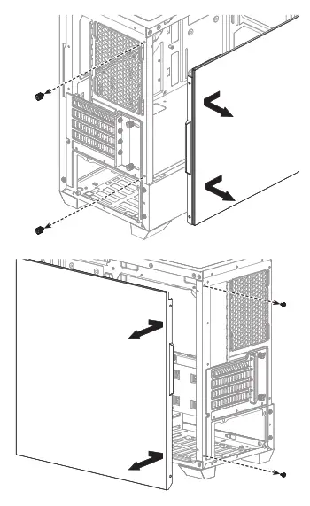 G SKILL LT1 mATX Case - Panels
