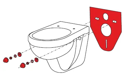 Alca PLAST A113 Bidet and Wall Hung FIG (6)