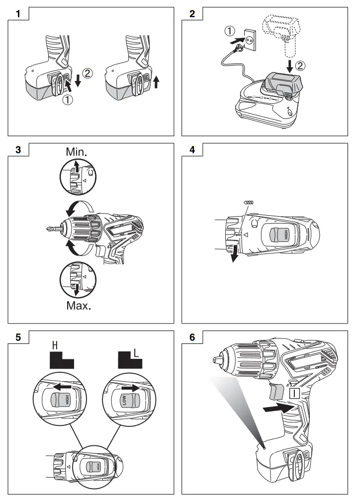 HiKOKI DS10DAL 10 8V Cordless Driver Drill-fig2
