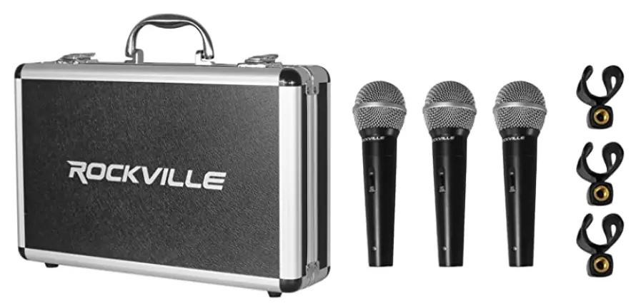 Rockville RMC-ICE Pro Diamond Vocal Microphone-1
