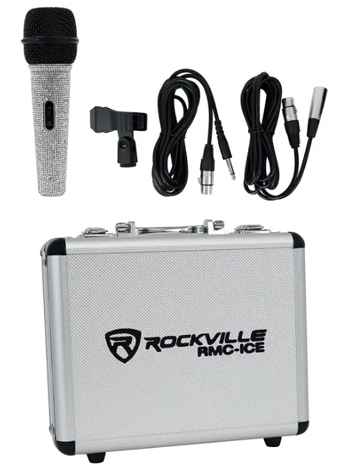 Rockville RMC-ICE Pro Diamond Vocal Microphone