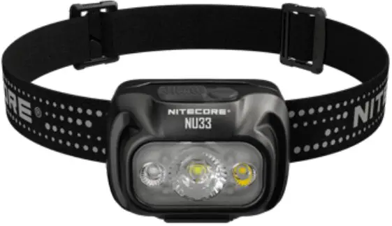 NITECORE NU33 Triple Output USB-C Rechargeable Headlamp