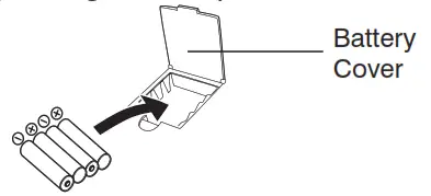 INSTALLING BATTERIES