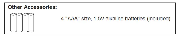 Other Accessories - AAA size