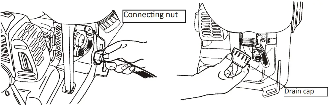 Stopping the sprayer after completing spraying