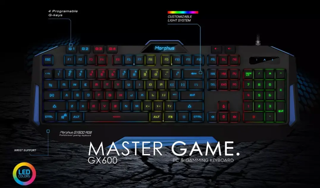 Akun Gx600l Rgb Keyboard User Manual