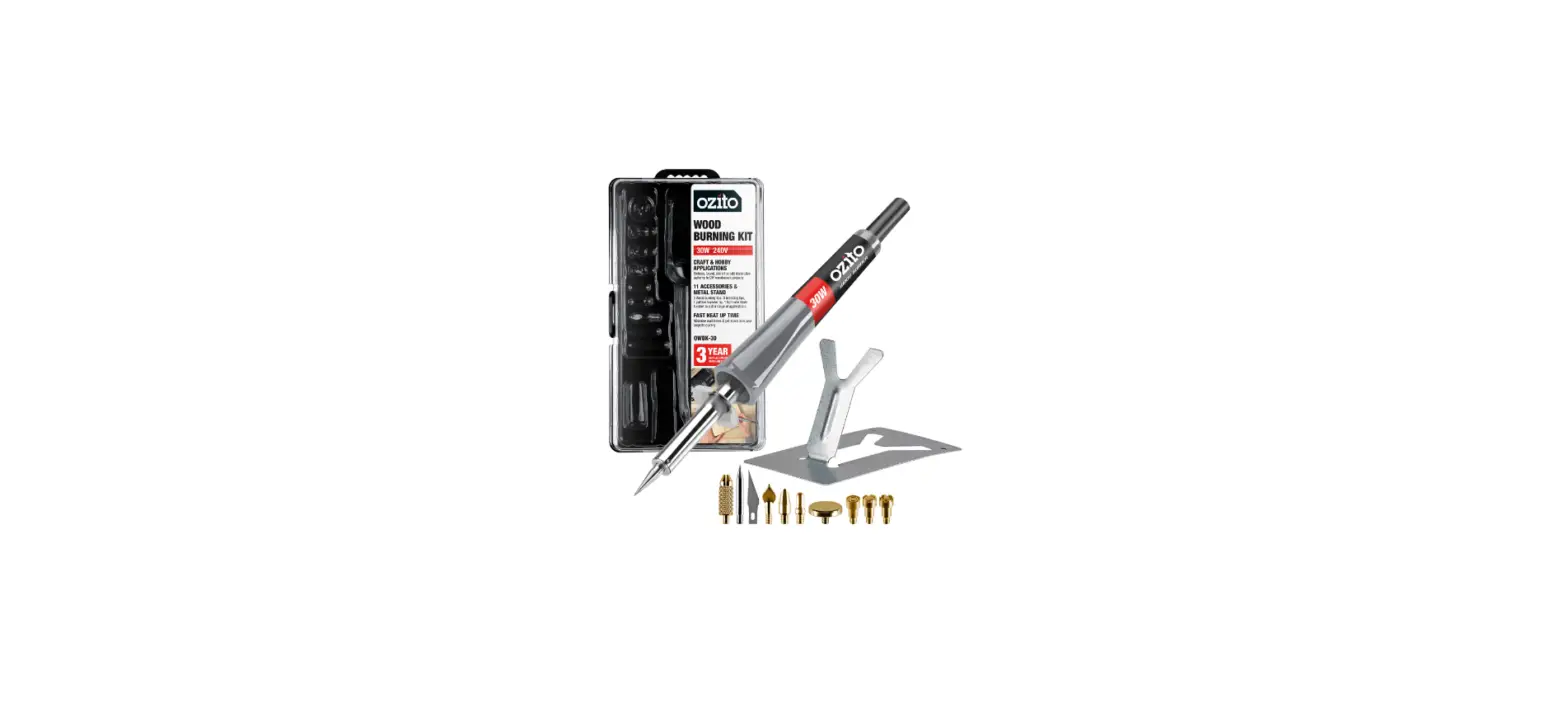 Ozito Owbk-30 Wood Burning Kit Instruction Manual Ozito Owbk-30 Wood Burning Kit Instruction Manual