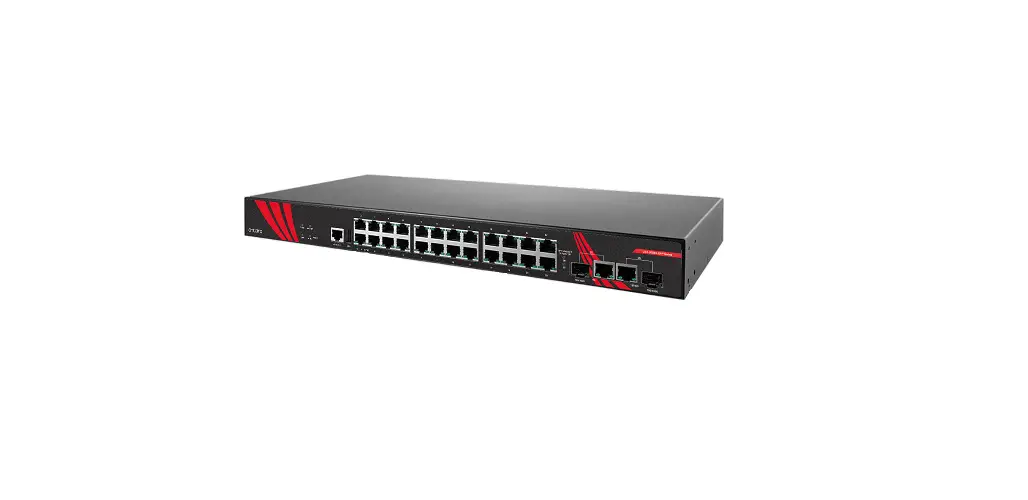 Antaira Lmx-2602g-sfp Series 26 Port Industrial Rackmount Gigabit Managed Ethernet Switch Installation Guide