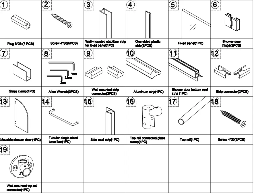 FELYL HAO2 Shower Door-fig3