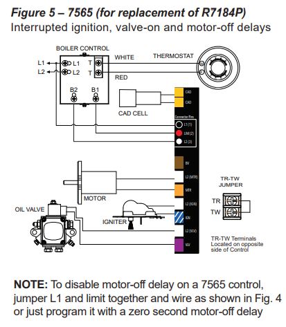 Beckett Genisys 7565 120v Advanced Burner Controls Instruction Manual - Figure 5