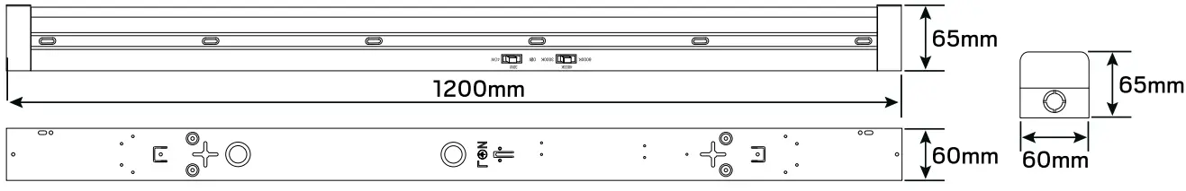 relaxn 709462 LED Fluro Light Multi Watt-fig2