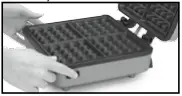 Cuisinart WAF-300P1 Waffle Maker with Pancake Plates  3