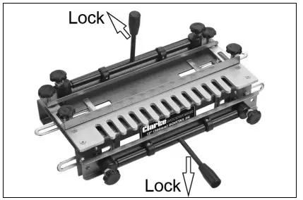Clarke CDTJ12 Dovetail Jig - fig2