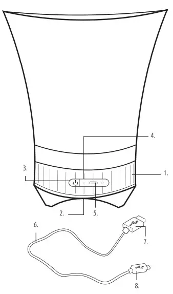 intempo EE4938STKEU7 Ice Bucket with Bluetooth Speaker - 2