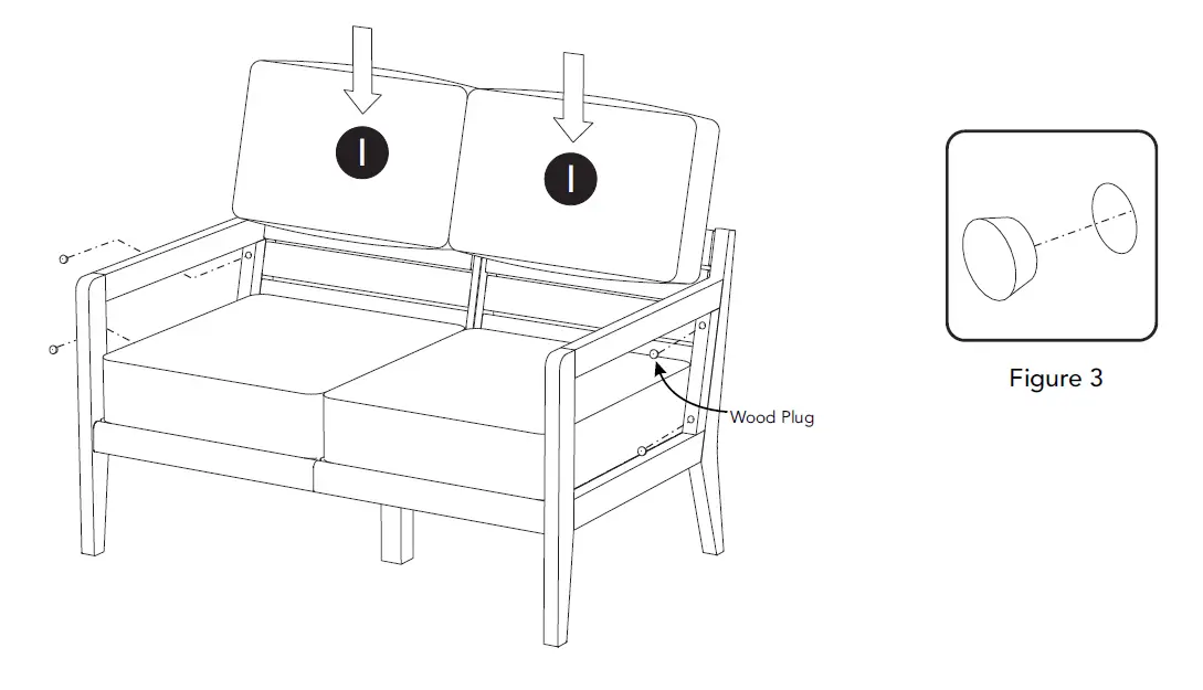 homestyles 5675-601 Love Seat 11