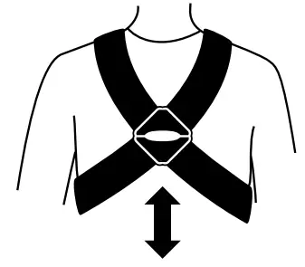 BABYBJORN 021056US Baby Carrier Mini - back cross