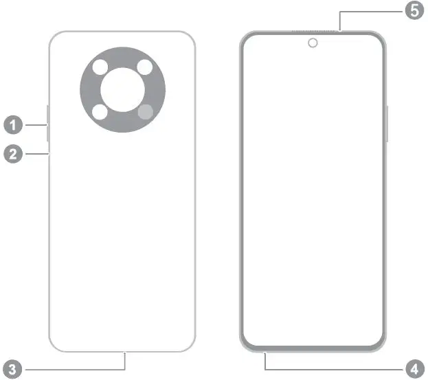 HUAWEI CTR-LX2 NOVA Y90 Smart Phone-3