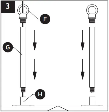 KICHLER 82399 Maritime 4 Light Linear Chandelier - Figure 3