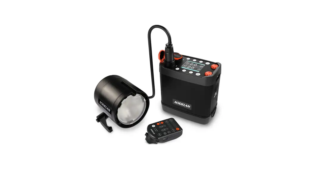 Aodelan Q2 300ttl Studio Flash Strobe Kit User Guide
