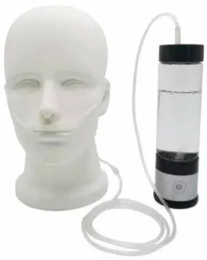 osmio Duo Hydrogen Water Bottle - Breathing Cannula
