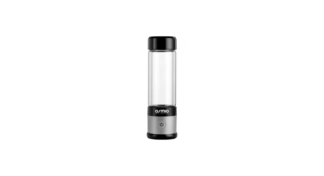 Osmio Duo Hydrogen Water Bottle Instruction Manual