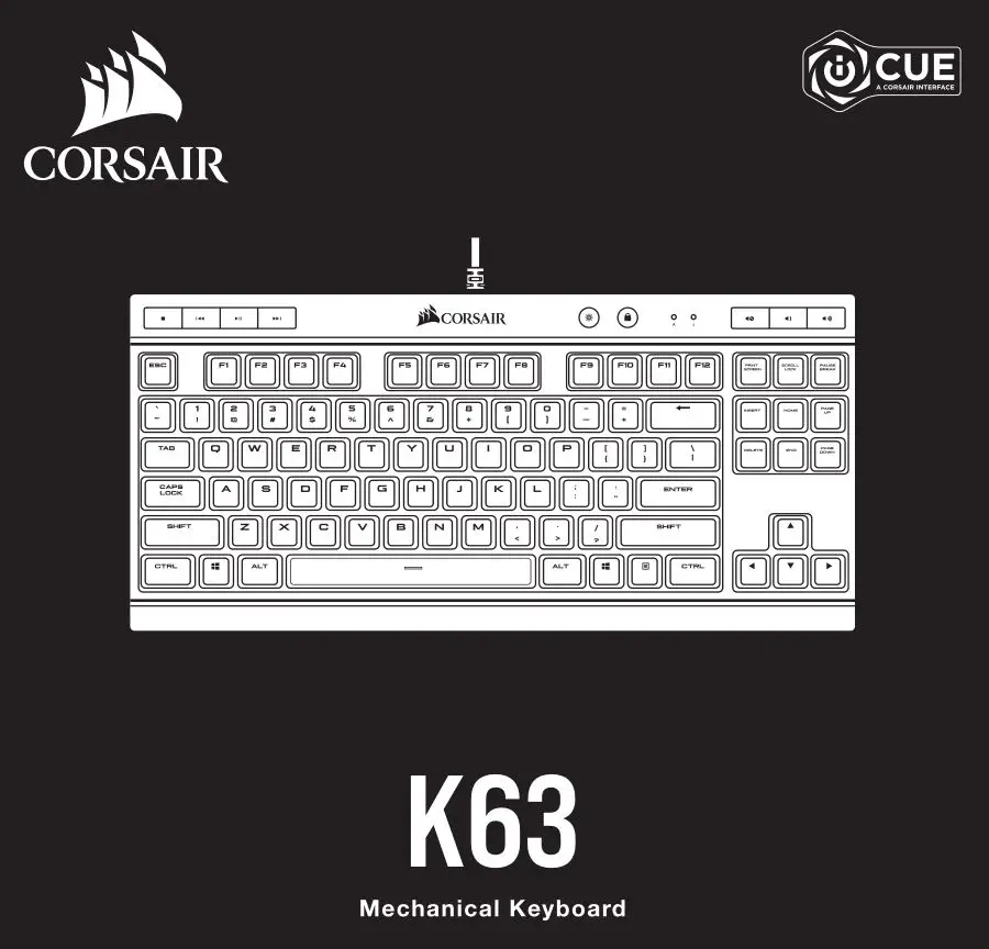 Corsair K63 Mechanical Keyboard User Guide