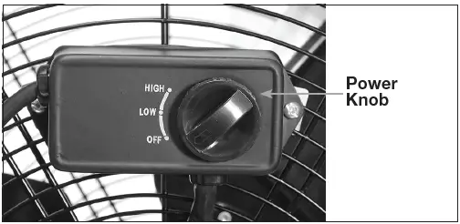 Comfort Zone CZMC24 Series 24 Inch High Velocity Industrial Drum Fan 05