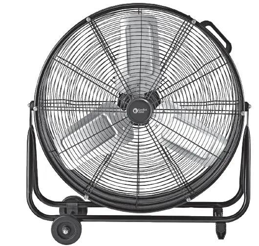 Comfort Zone CZMC24 Series 24 Inch High Velocity Industrial Drum Fan prroduct