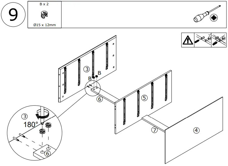FUFU GAGA LJY KF210184 01 White 8 Drawer Standard Dresser - fig 10