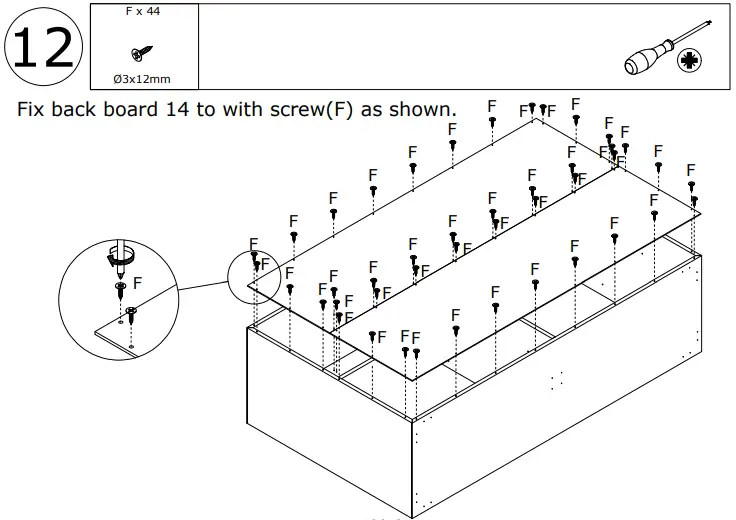 FUFU GAGA LJY KF210184 01 White 8 Drawer Standard Dresser - fig 13