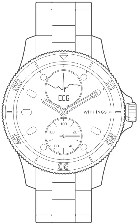 WITHINGS Scanwatch Hybrid Smartwatch