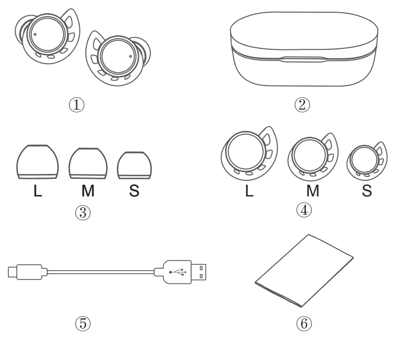 amazon Wireless Earbuds T20 -FIG