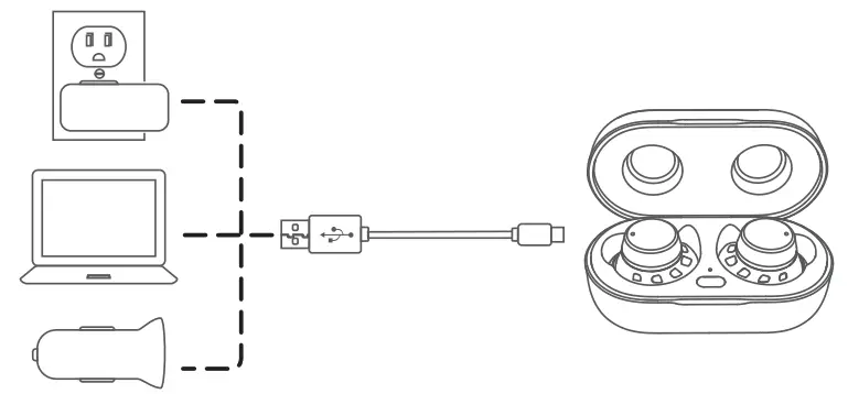 amazon Wireless Earbuds T20 -FIG65