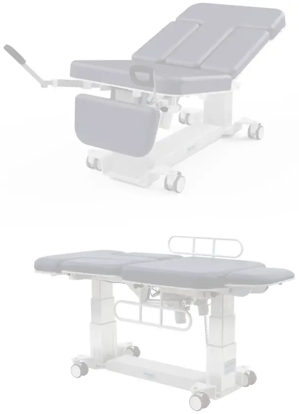OAKWORKS Multispecialty Ultrasound Exam Table - FIGURE 1