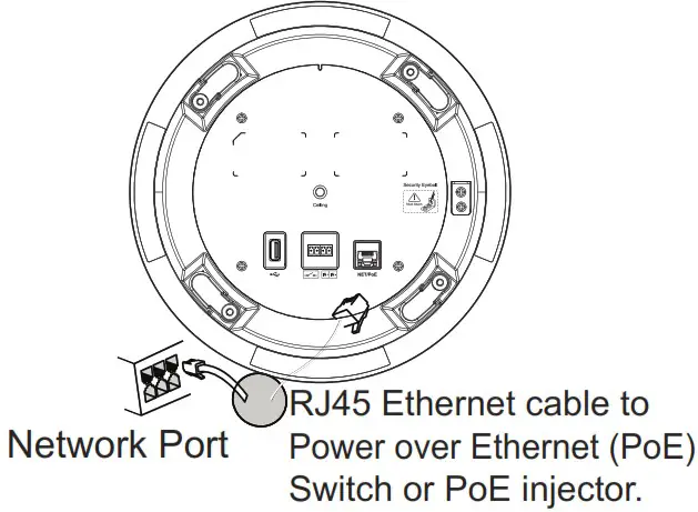 GRANDSTREAM GSC3506 SIP Multicast Intercom Speaker - POWERING AND CONNECTING
