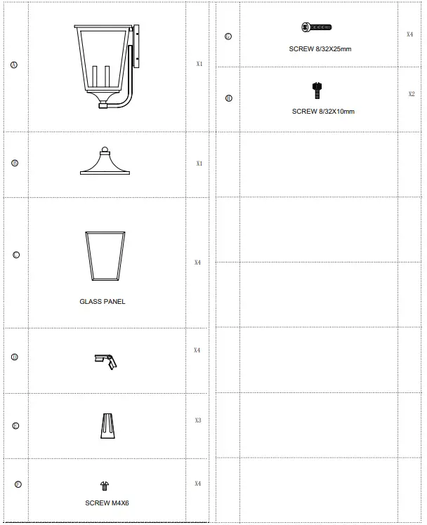 MAXIM-LIGHTING-40237CLBK-VX-3-Light-Outdoor-Lantern-fig-1