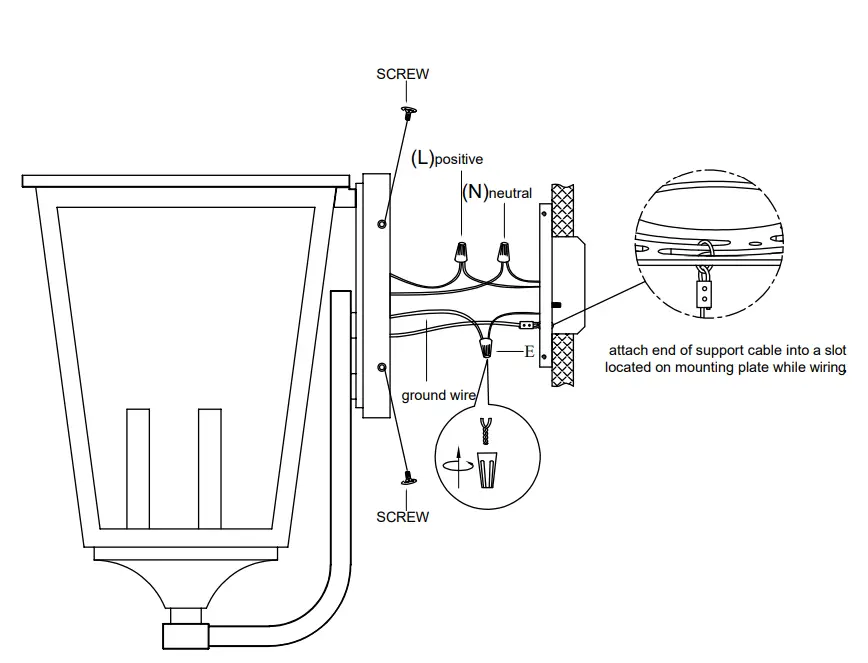 MAXIM-LIGHTING-40237CLBK-VX-3-Light-Outdoor-Lantern-fig-3