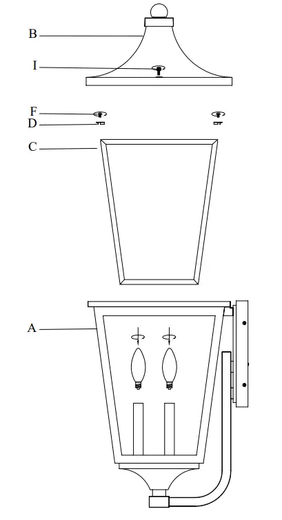 MAXIM-LIGHTING-40237CLBK-VX-3-Light-Outdoor-Lantern-fig-4