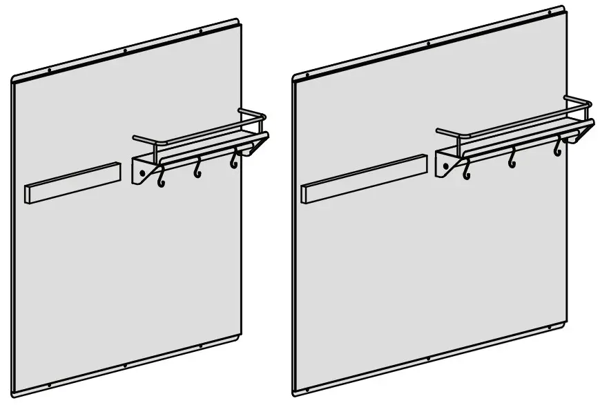 ancona PBS1245 30 Inch Stainless Backsplash with Magnetic Knife Strip