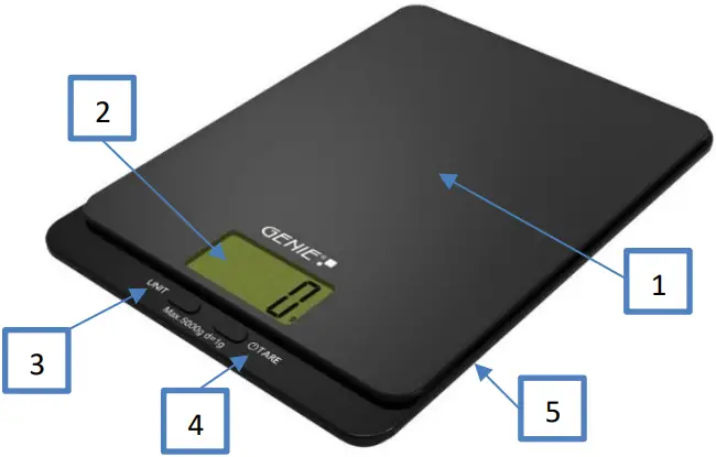 GENIE DLS5 Digital Letter Scale 1